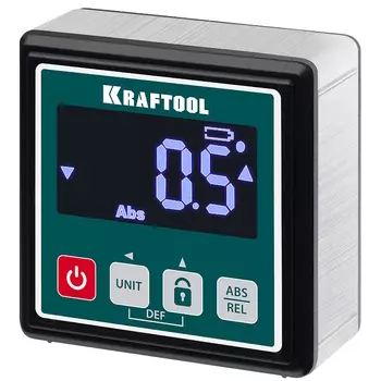 Уровень-уклономер Kraftool KOMPAKT 34687, электронный, 4 х 90 С, точность 0.1