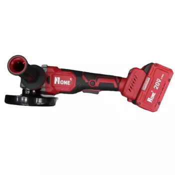 УШМ аккумуляторная №1 AG125-18/3.0-PRO-2B, бесщеточная, 125 мм, 2Х20V, 3,0A*h, регулировка оборотов, антивибрационная ручка, кейс