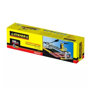 Усиленный роликовый плиткорез с круговым резаком Stayer 3310-50, 500мм, 4-12мм