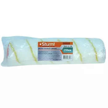 Валик сменный "GIRPAINT" Sturm 9040-32-250 250 мм, D 48 мм, ворс 18 мм, ручка D 8 мм