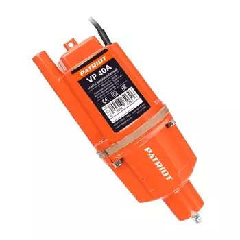 Вибрационный насос Patriot VP 40A (напор 60 м, 0.3 кВт, напряжение 220-230 В)