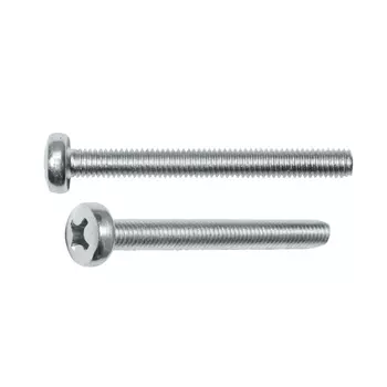 Винт Starfix SMC2-53170-1000, М5х8 мм полусферическая головка, цинк, DIN 7985 (1000 шт в карт. уп.)