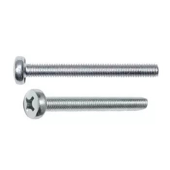 Винт Starfix SMC2-54172-500, М6х10 мм полусферическая головка, цинк, DIN 7985 (500 шт в карт. уп.)