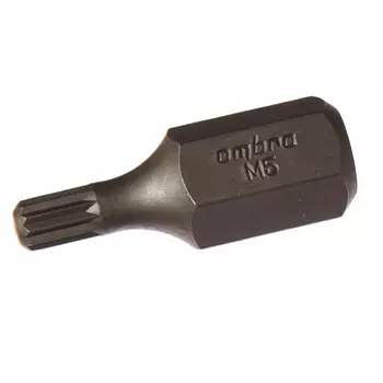Вставка-бита Ombra 531705 055843, 10 мм DR, SPLINE M5, 30 мм