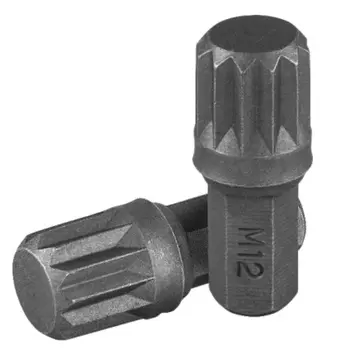 Вставка-бита Ombra 556712 055966, 5/16"DR, SPLINE M12, 30 мм