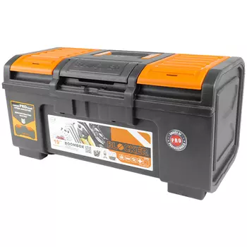 Ящик для бытовых инструментов Blocker BR 3941 Boombox (19 дюймов, пластиковая защелка, вес 2 кг)