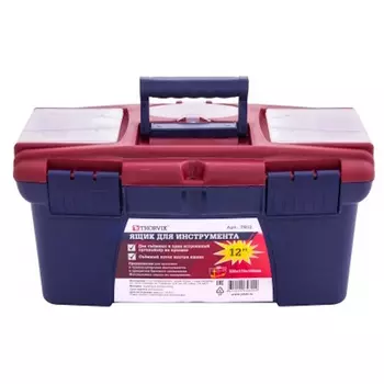 Ящик для инструмента Thorvik TB12 053804, 12", пластиковый, 320х175х160 мм