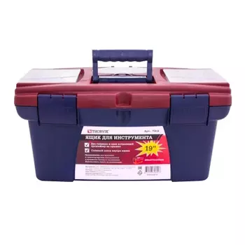 Ящик для инструмента Thorvik TB19 053806, 19", пластиковый, 490х275х240 мм