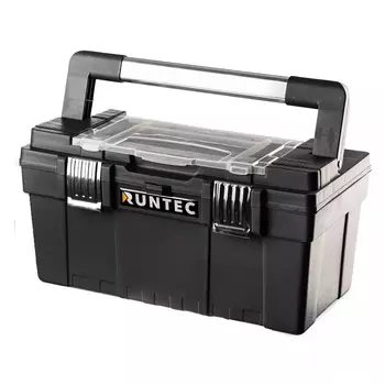 Ящик инструментальный Runtec RT-530, пластиковый с органайзером, большой, 530х270х270 мм