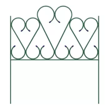 Заборчик садово-парковый Россия 65044, 1.0х0.85 м