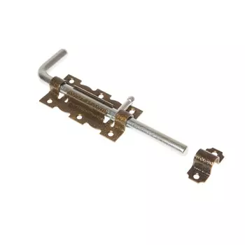 Задвижка дверная Starfix SMP-56867-1, 110 мм , Г-образная, бронза