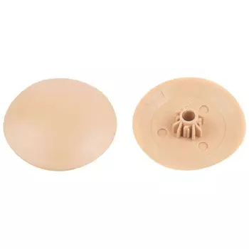 Заглушка для самореза Starfix SM-10346-1000, PH2, декоративная светло-бежевая (1000 шт в пакете)