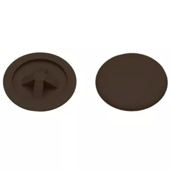 Заглушка для самореза Starfix SMZ1-85589-50, PH2, декоративная, темно-коричневая (50 шт в зип-локе)