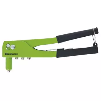 Заклепочник Сибртех 40541, 260 мм, заклепки 2,4-3,2-4,0-4,8 мм