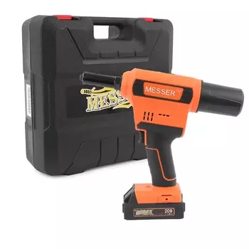 Заклепочник вытяжной аккумуляторный Messer CQ-60025 (2xLi-Ion 20 В, ЗУ, кейс) 05-32-064