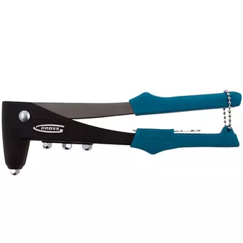 Заклёпочник литой Gross 40401, заклёпки 2,4-4,8мм