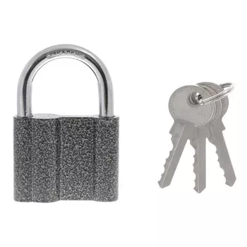 Замок навесной Сибртех ЗН2-М1 91612, 70 мм