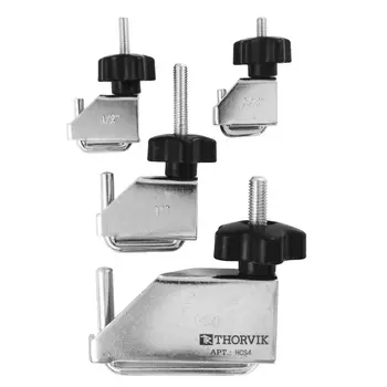 Зажимы для шлангов металлические Thorvik HCS4 053249, в наборе, 4 предмета