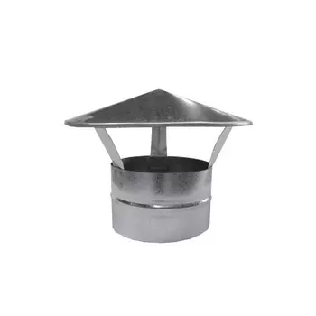 Зонт для воздухоотводов из оцинкованной стали Лиссант 1061000310, 160 мм