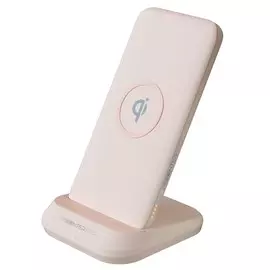 Аккумулятор с док-станцией и функцией беспроводной зарядки Interstep 10DQi (10000 мА·ч, 18 Вт, USB-C PD и QC 3.0, USB-A QC 3.0, Qi 10 Вт)