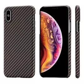 Чехол Pitaka Aramid MagCase Twill для iPhone XS Max Black-Gold