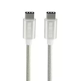 Кабель с нейлоновой оплёткой Interstep USB-C (1 м, 3 А)