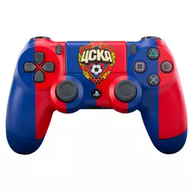 Кастомизированный геймпад DualShock 4 "ЦСКА. Красно-Синий" RAINBO RBW-DS020