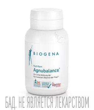 Фитоэстрогены и витамины для женщин в период климакса и менопаузы Нутрифем Агнубаланс®