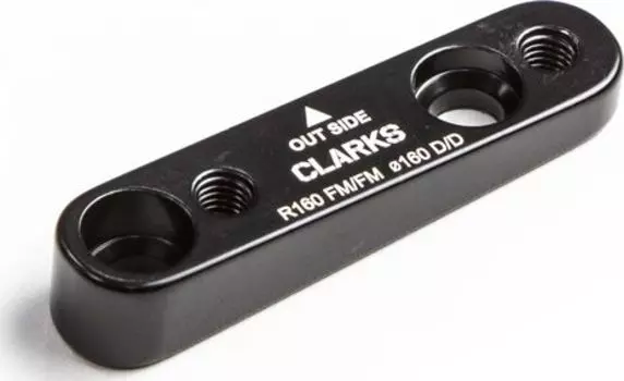 Адаптер Clark's для дискового тормоза Flat Mount - Flat Mount (задний 160 мм)