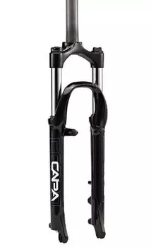 Амортизационная вилка RST Capa T 26" резьбовая (черный 26" 80 мм эксцентрик 9 мм шток 1" резьбовой (25.4 мм), сталь)