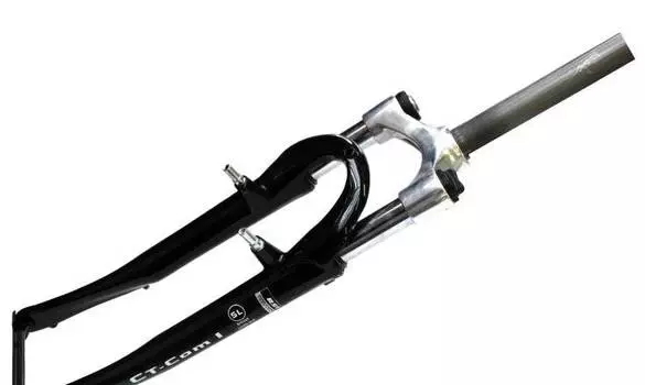 Амортизационная вилка RST CT-COM T7 SL 28" (черный 28" 50 мм эксцентрик 9 мм шток 1 1/8" (28.6 мм), алюминий)