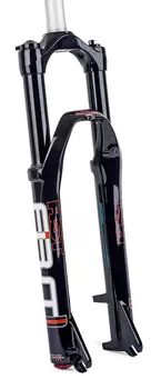 Амортизационная вилка RST F1RST 26" (черный 100 мм эксцентрик 9 мм шток 1 1/8" (28.6 мм), алюминий для дисковых тормозов)