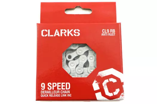 Цепь с антикоррозийным покрытием CL9-RB CLARK'S (серебристый)