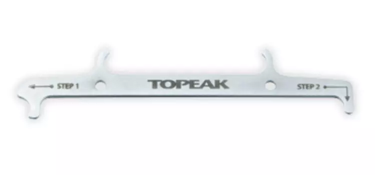 Цепеметр и фиксатор цепи Topeak Chain Hook & Wear Indicator (серебристый)