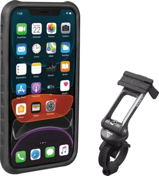Чехол и кронштейн для мобильного телефона Topeak RideCase для iPhone 11 TT9862BG (черный)