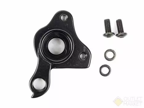 Держатель заднего переключателя "петух" Author 14-192A-120AR/14-192A-120AL 2019 (черный)