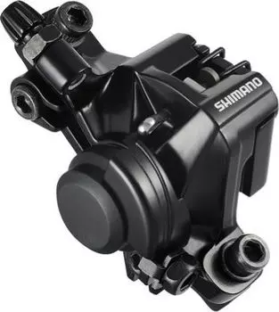 Дисковый механический тормоз Shimano BR-M375 (черный универсальный)