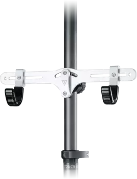 Дополнительный кронштейн для велосипеда к стенду Topeak Dual-Touch THIRD HOOK TW004 (серебристый / черный верхний)