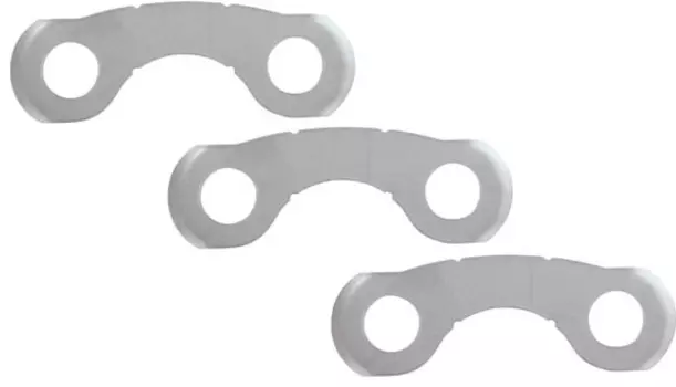 Двойная шайба Shimano для крепления ротора без паука (серебристый)