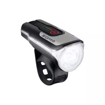 Фара для велосипеда передняя Sigma Aura с индикатором USB (белый 80 люмен)
