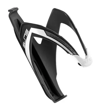 Флягодержатель Elite Custom Race (черный матовый / белый)