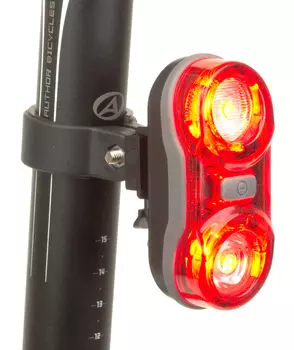 Фонарь для велосипеда задний Author A-Duplex X7 (красный черный)