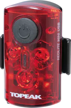 Фонарь для велосипеда задний Topeak REDLITE MINI USB TMS078 (красный)