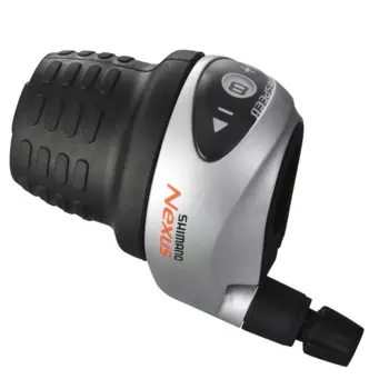 Грипшифт Shimano Nexus SL-8S30 для планетарной втулки на 8 скоростей (серебристый / черный)