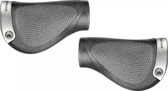 Грипсы Ergon GP1 Gripshift (черный / серый Тип 1)
