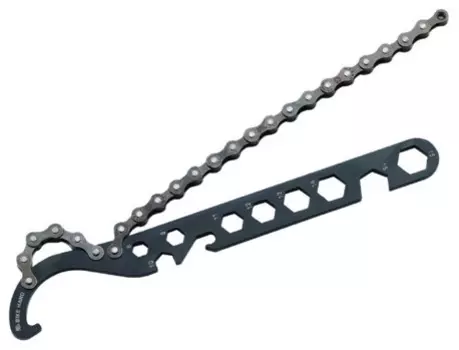 Хлыст Bike Hand YC-500A-BMX (серебристый / черный)