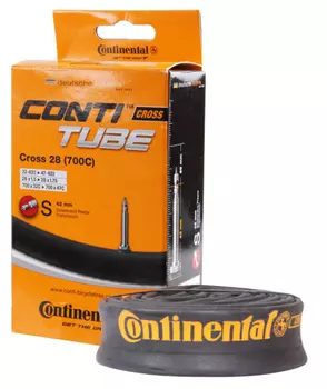 Камера Continental Cross 28" (велокросс) (700x32-47С ниппель 60 мм (спорт))