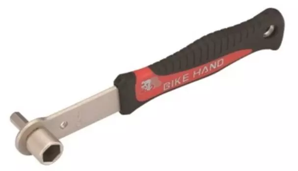 Ключ для установки и протяжки систем Bike Hand YC-218 (черный / красный)