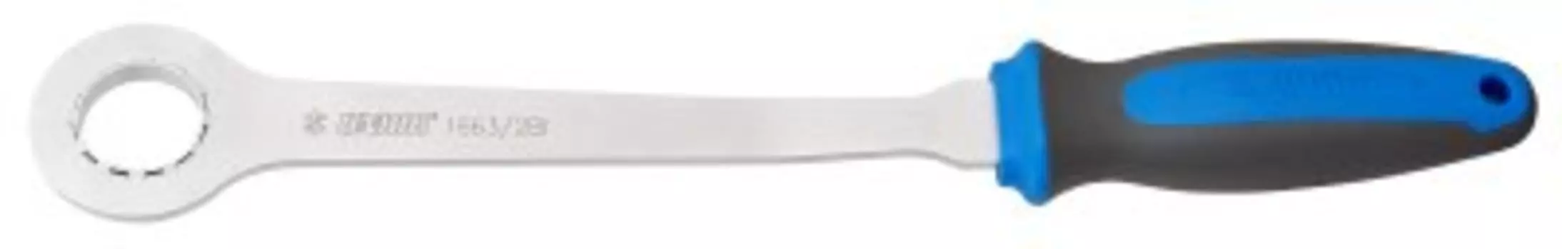 Ключ Unior 1663/2BI для локрингов big center lock Shimano Saint (аналог Shimano TL-LR20) (синий / серебристый)