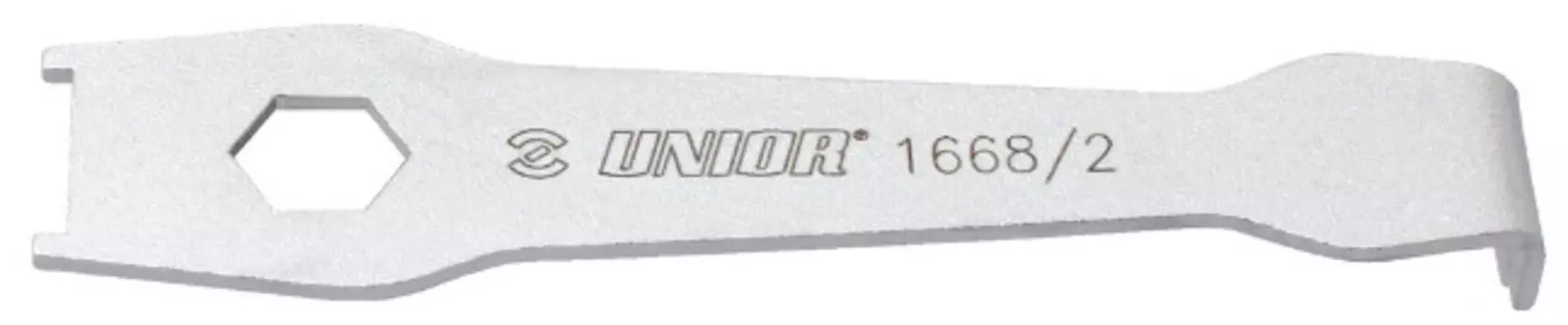 Ключ Unior 1668/2 для бонок (серебристый)
